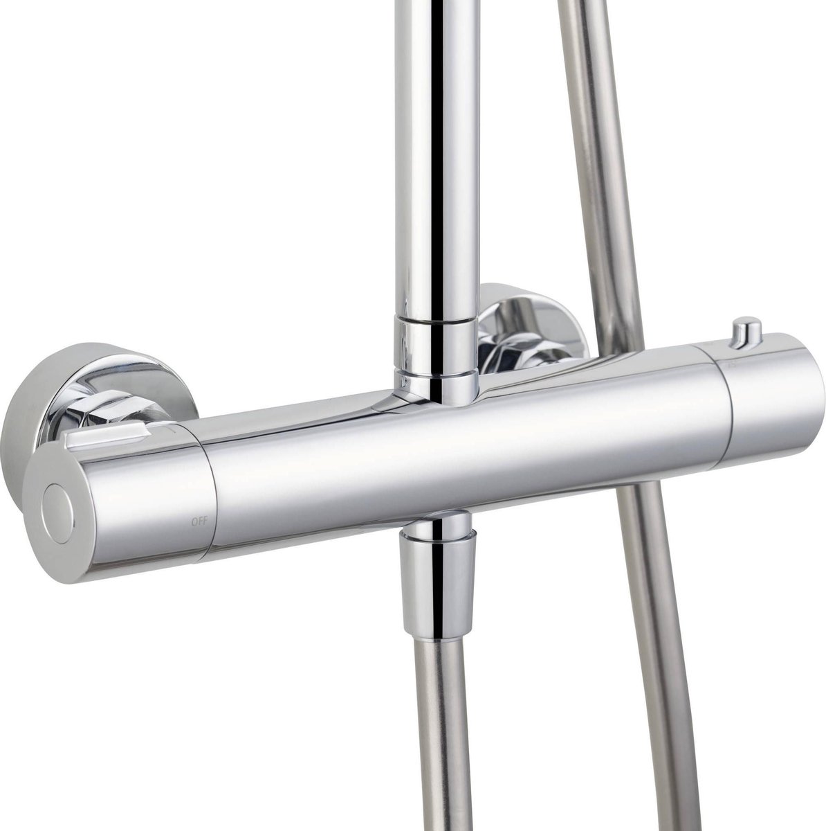 Saqu Eurotrend Regendouche Ø 22.5cm met Thermostaatkraan Chroom Rond