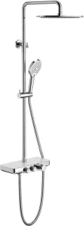 Saqu Total Control Regendouche 30cm met Thermostaatkraan en Planchet Chroom