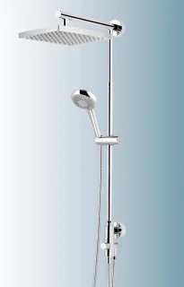 Schulte Regendouche Rain Classic D9631 Verchroomd Messing