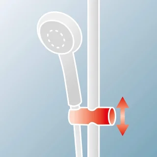 Schulte Regendouche Rain Classic D9631 Verchroomd Messing