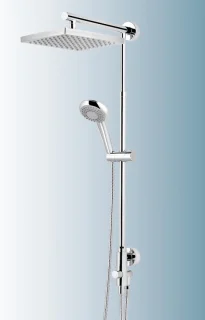 Schulte Regendouche Rain Classic D9631 Verchroomd Messing