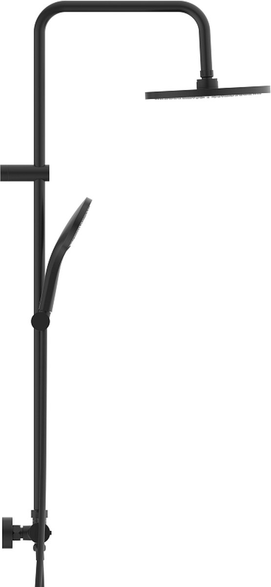 Wat vinden we goed aan de SCHÜTTE ADRIA Mat Zwart Douchesysteem Thermostatisch