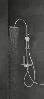 SCHÜTTE Aquastar Douchesysteem Chroom/Wit