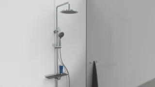 SCHÜTTE Aquastar Douchesysteem Regendouche Chroom Antraciet