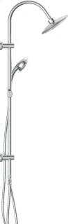 SCHÜTTE Galaxis LED Douchesysteem Regendouche 100 cm Chroom