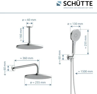 SCHÜTTE KARIBIK Doucheset