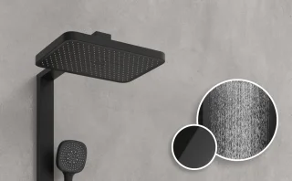 SCHÜTTE La Palma Hoofddouche Set Mat Zwart