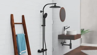 SCHÜTTE Madura Fresh Regendouche Zwart Mat Thermostatisch