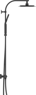 SCHÜTTE Madura Fresh Regendouche Zwart Mat Thermostatisch