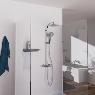 SCHÜTTE Madura Fresh Regendouchesysteem met Thermostaat Chroom