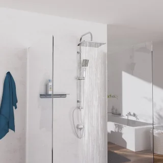SCHÜTTE Mallorca Regendouchesysteem Chroom 95 cm