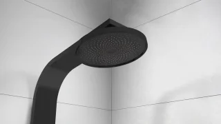 SCHÜTTE Samoa Rain Douchesysteem Zwart Mat Thermostaat