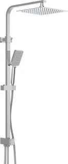 SCHÜTTE Silver Rain Douchesysteem Chroom Uittrekbaar 80-120 cm