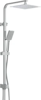 SCHÜTTE Silver Rain Douchesysteem Chroom Uittrekbaar 80-120 cm