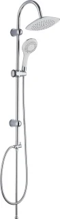 SCHÜTTE Teneriffa Douchesysteem Wit Chroom 106 cm