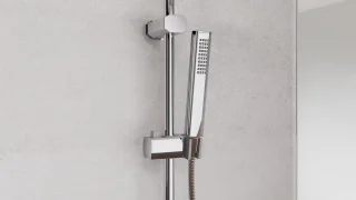 SCHÜTTE Tokyo Regendoucheset 102 cm Chroom
