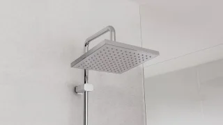 SCHÜTTE Tokyo Regendoucheset 102 cm Chroom