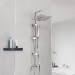 SCHÜTTE Tokyo Regendoucheset 102 cm Chroom