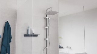 SCHÜTTE Tokyo Regendoucheset 102 cm Chroom