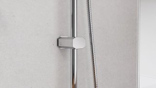 SCHÜTTE Tokyo Regendoucheset 102 cm Chroom