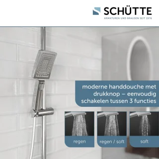 SCHÜTTE TRENTO Douchesysteem Chroom