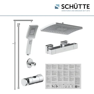SCHÜTTE TRENTO Douchesysteem Chroom