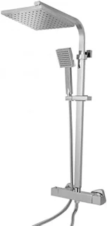 Sense thermostatische doucheset, chroom