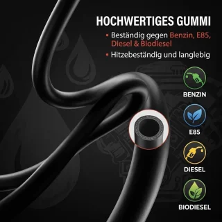 Set met 2 kranen en 2 filters, 6 mm, 2 meter