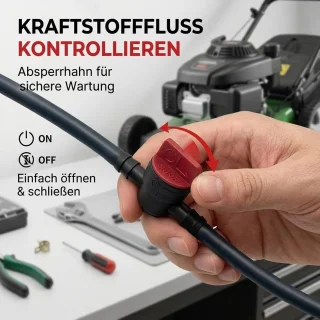 Set met 2 kranen en 2 filters, 6 mm, 2 meter