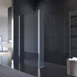 SIRHONA Inloopdouchewand 100 x 200 cm 8 mm glas