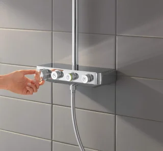 SmartControl 310 Duo Euphoria Douchesysteem met Thermostaatkraan