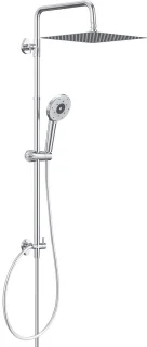 SnelShoppen doucheset met filter, 10 inch roestvrijstalen regendouche en handdouche