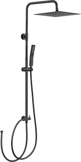 De Sofetiy Max Regendoucheset - Zwart in één oogopslag