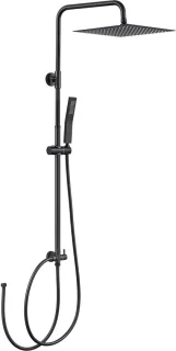 Sofetiy Max Regendoucheset Zwart — stijlvolle functionaliteit voor moderne badkamers