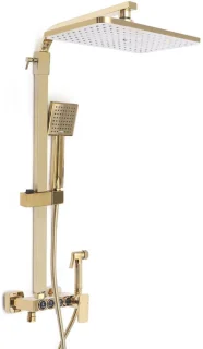 Solidchoice gouden regendoucheset
