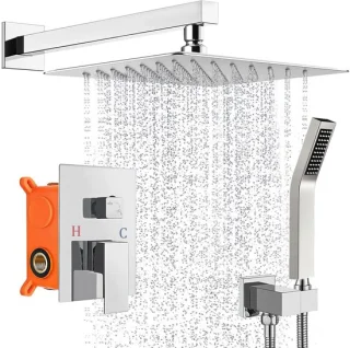 Solidchoice inbouw douchesysteem