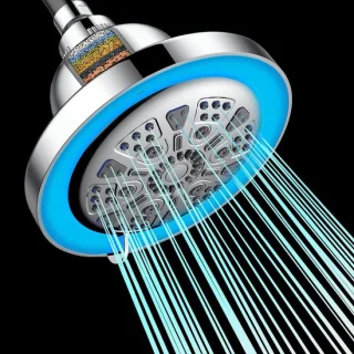 Solidchoice LED regendouche met 7 spray modi
