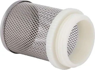 Stalen filter 45x60 draad 1 1/4 inch