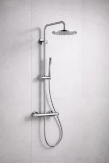 STRIA Regendoucheset Opbouw Chroom