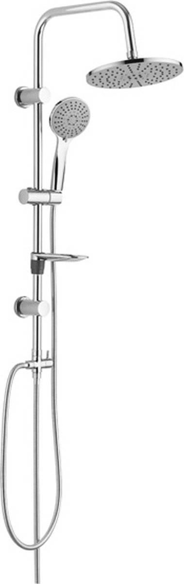 De Tema New Tondo Regendouche Chroom in één oogopslag