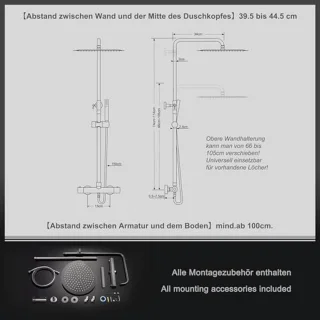 Thermostaat doucheset