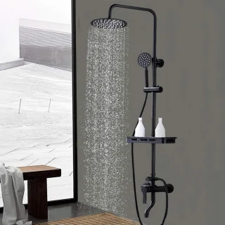 Thermostaat Doucheset Zwart