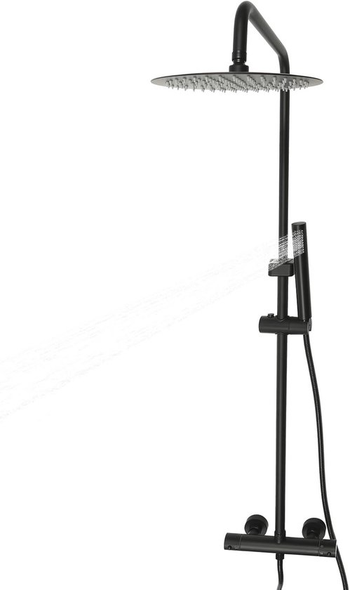 Thermostaatdouche RVS met Regendouche en Handdouche verstelbaar