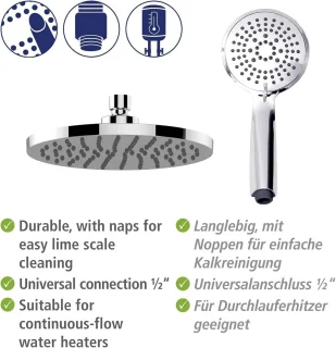 Thermostaatdouchesysteem