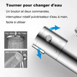 Thermostaatmengkraan doucheset 10-inch regendouche