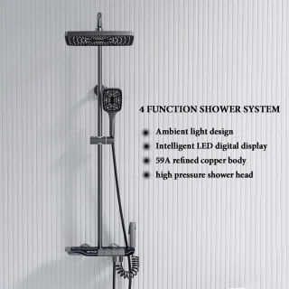 Thermostatisch douchesysteem