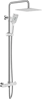 Thermostatisch douchesysteem 25x25 cm