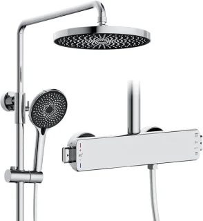 Thermostatisch douchesysteem