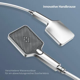 Thermostatisch douchesysteem Design 45 cm