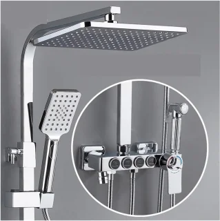 Thermostatisch douchesysteem